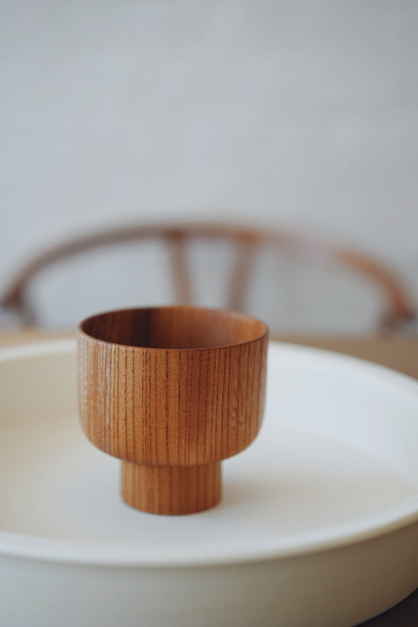 Hiroyuki Watanabe - Footed wooden bowls