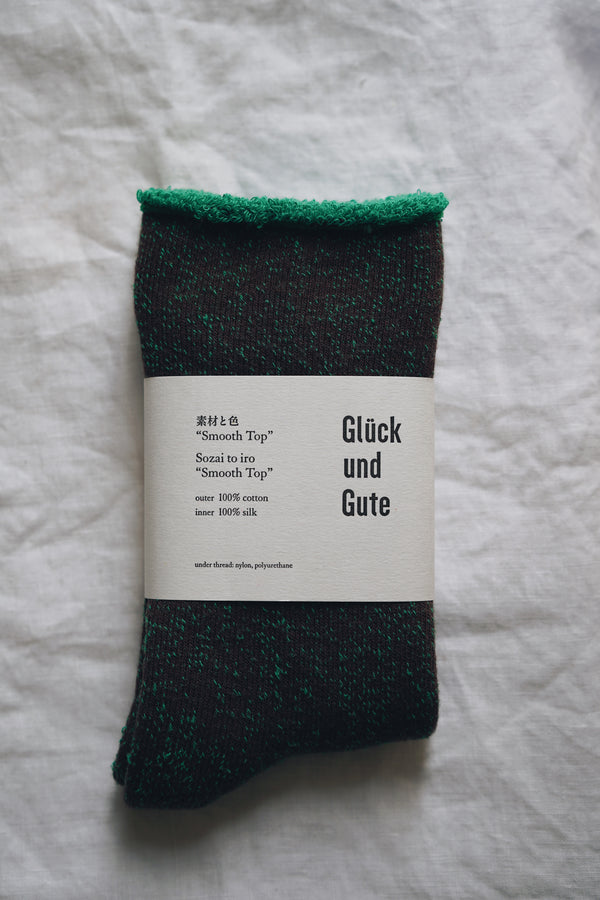Glück und Gute - Sozai to iro Smooth Top Socks