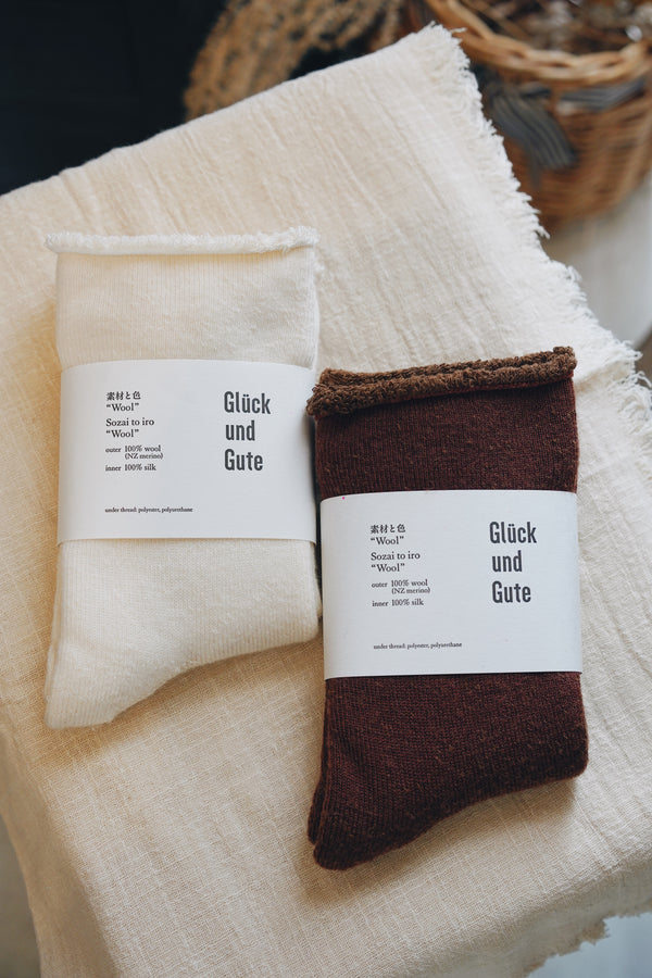 Glück und Gute - NEW Sozai to iro Wool Socks