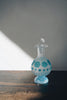 Nobuko Soda - Pâte de Verre Blue Glass Bottle