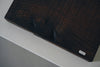 Keiichi Murakami - K-10 Black lacquered hand-carved wooden tray in Japanese chestnut