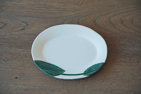 Momoko Otani - Banana Leaf Oval Plates