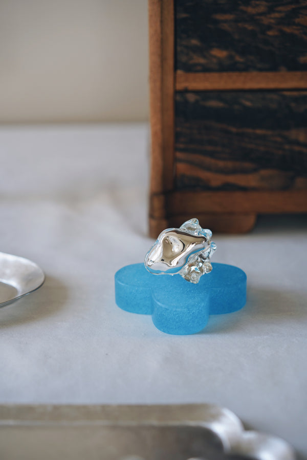 Haruna Sugie - SUGATA Silver Mirror Glass Rings