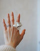 Haruna Sugie - SUGATA Silver Mirror Glass Rings
