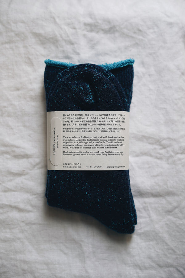 Glück und Gute - Sozai to iro Wool Socks