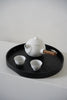 Keiichi Murakami - K-1 Black lacquered hand-carved wooden tray in Japanese cherry wood