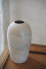 Momoko Otani - Sculpted Sgrafitto White Lotus Flower Vases (OM29)