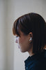 Haruna Sugie - SUGATA Silver Mirror Glass Ear Cuffs