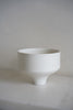 Tetsuya Otani - White Porcelain Square Footed Bowls