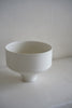 Tetsuya Otani - White Porcelain Square Footed Bowls