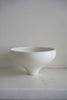 Tetsuya Otani - White Porcelain Round Footed Bowls