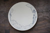 Tetsuya Otani x Momoko Otani - White Porcelain Lotus Flower Round Plate φ240 (OT1)