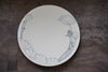 Tetsuya Otani x Momoko Otani - White Porcelain Lotus Flower Round Plate φ240 (OT1)