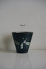 Momoko Otani - Black Cup with Cat and Lotus Flower (OM16)