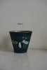 Momoko Otani - Black Cup with Cat and Lotus Flower (OM16)