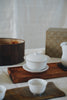 Chie Kobayashi - (NEW STYLE) White Porcelain Giza Giza Gaiwan