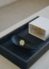 Keiichi Murakami - #12 Rectangular black rust lacquered wooden tray in Japanese camphorwood