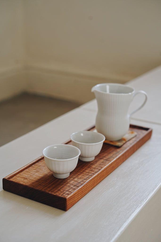 Keiichi Murakami - #7 Rectangular wooden tray in Japanese Bird Cherry wood