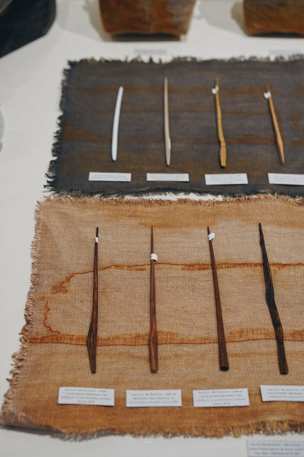 Keiichi Murakami - Hand-carved Wooden Tea Needles