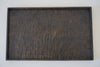 Keiichi Murakami - #10 Rectangular black lacquered wooden tray in Japanese walnut