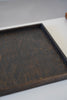 Keiichi Murakami - #10 Rectangular black lacquered wooden tray in Japanese walnut