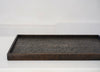 Keiichi Murakami - #10 Rectangular black lacquered wooden tray in Japanese walnut