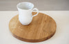 Keiichi Murakami - #6 Round wooden tray in Japanese oak (LAST ONE)