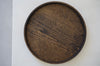 Keiichi Murakami - #4 Black lacquered round wooden tray in Japanese walnut