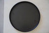 Junko Yashiro - Round wooden tray with black rust lacquer (LAST ONE)