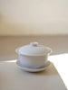 Chie Kobayashi - (NEW STYLE) White Porcelain Giza Giza Gaiwan