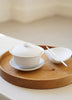 Chie Kobayashi - White Porcelain Tea Scoop