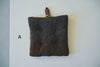 Keiko Murakami - Hand-dyed persimmon & rust dyed tea pot mat (LAST ONE)