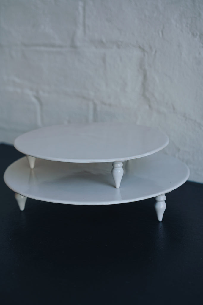 Manami Naoi - Ceramic 3 legs footed cake stands