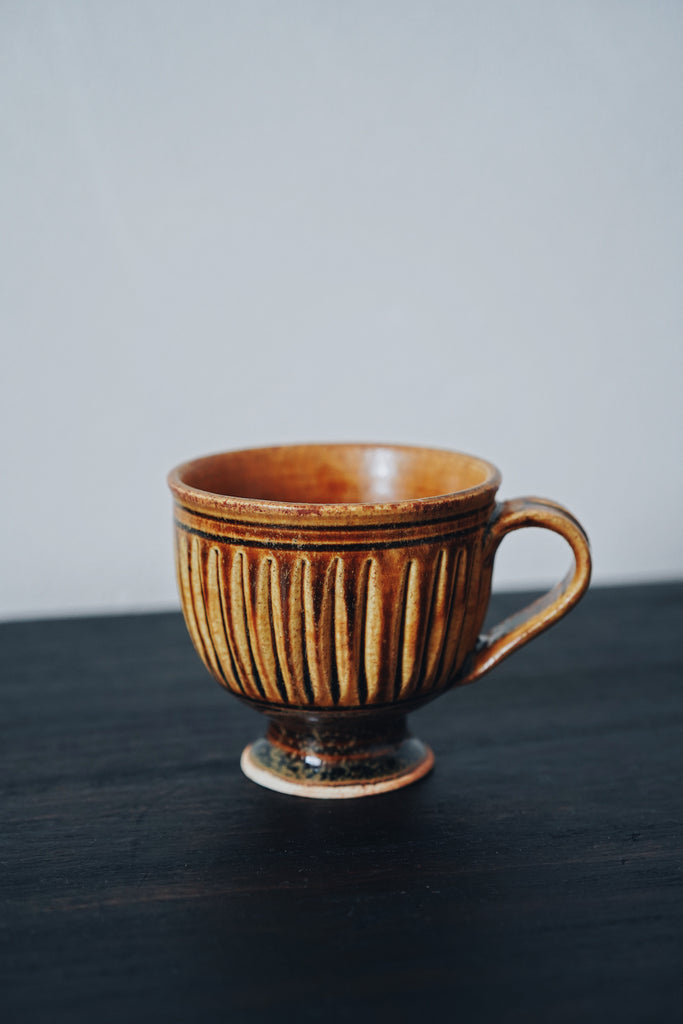 Motoharu Ozawa - Caramel Glazed Mugs