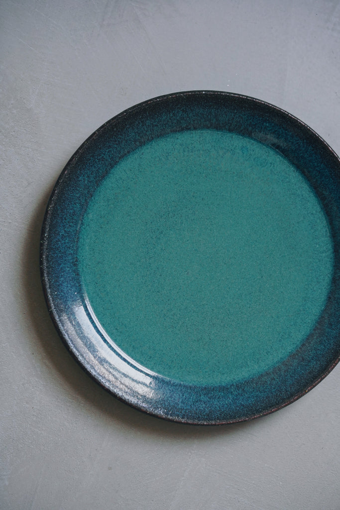 Motoharu Ozawa - Rim Plates Jade