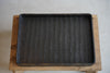Junko Yashiro - Hand-carved herringbone wooden rectangular tray