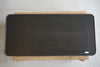 Junko Yashiro - Hand-carved Herringbone Wooden Rectangular Tray XL black