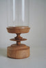 Takehito Ichikawa - Wooden Stand with Glass Dome