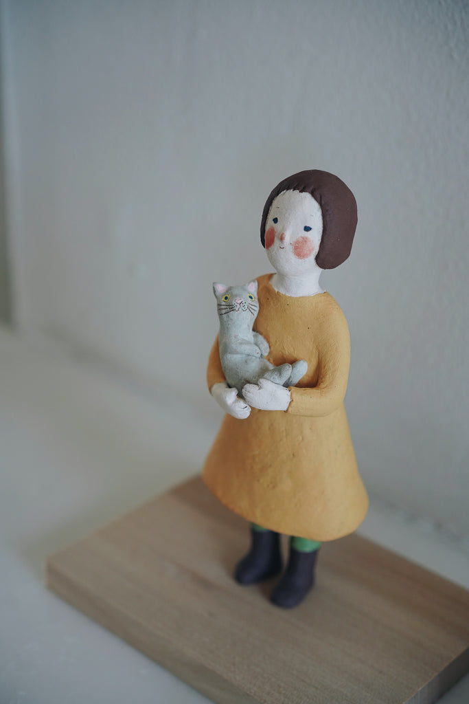 Kayo Suzuki - "Cat and Young Girl"