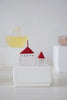 Mellow Glass - Red Roofed Houses [Price available upon request]