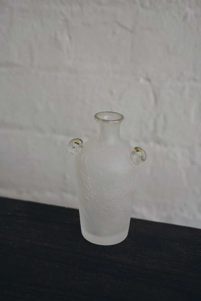 Daisaku Hashimura - CRACK Frosted Ichirin-zashi Glass Vase