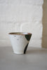 Momoko Otani -  White Cup with Black Cat and Lotus Flower (OM17)