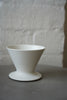 Tetsuya Otani -  White Porcelain Coffee Dripper and Server Set