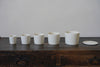 Tetsuya Otani - White Porcelain Nesting Cup Set (OT46)