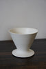 Tetsuya Otani -  White Porcelain Coffee Dripper and Server Set