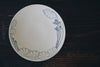 Tetsuya Otani x Momoko Otani - White Porcelain Lotus Flower Round Plate φ240 (OT1)