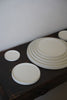 Tetsuya Otani - White Porcelain Nesting Rim Plate Set (OT48)