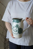 Momoko Otani -  Green Lotus Flower Jug (OM25)