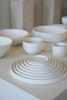 Tetsuya Otani - White Porcelain Nesting Rim Plate Set (OT48)