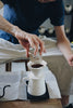 Tetsuya Otani -  White Porcelain Coffee Dripper and Server Set